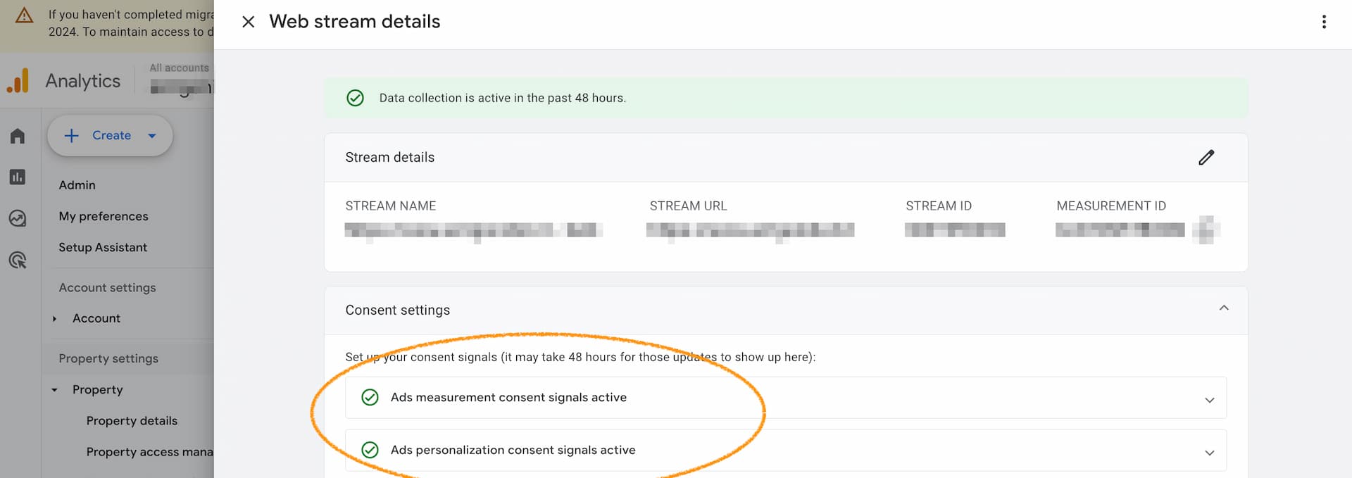 google analytics 4 consent mode v2